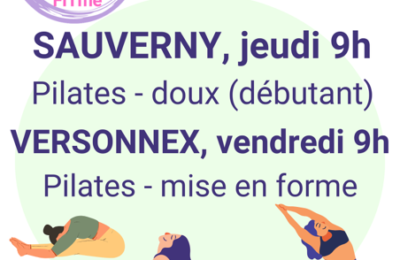 Du Pilates à Sauverny !