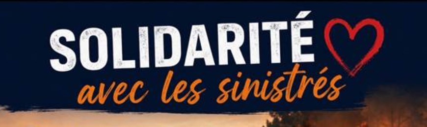 Incendies dans le sud-ouest de la France : Sauverny solidaire !